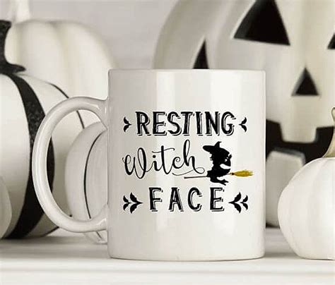 Resting witch fave mug